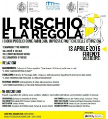 Convegno su Gioco Pubblico e patologie con Università di Firenze e GiocoNews media partner