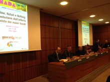 Convegno "Online, retail e betting: l'evoluzione dell'offerta in vista dei nuovi bandi"