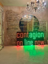 Gn Media inaugura la mostra CONTAGION ad Ancona (Magazzini Muse, 12/4/2025)