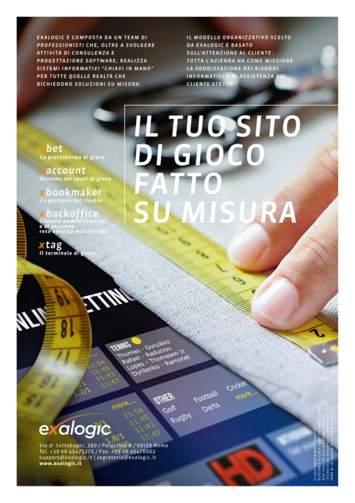 Pagina pubblicitaria Exalogic realizzata da Gn Media